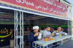 گزارش تصویری موکب های مرزی دانشگاه در اربعین ۱۴۰۱
