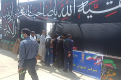 گزارش تصویری موکب های مرزی دانشگاه در اربعین ۱۴۰۱