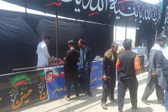 گزارش تصویری موکب های مرزی دانشگاه در اربعین ۱۴۰۱