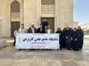حضور کارکنان دانشگاه در حرم مطهر امام خمینی به مناسبت چهاردهم خرداد 