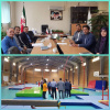 سرپرست اداره کل تربیت بدنی  دانشگاه جامع علمی و کاربردی با سرپرست  فدراسیون ژیمناستیک