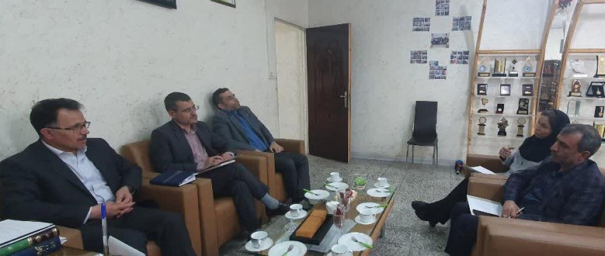 دیدار معاون فرهنگی و دانشجویی و جمعی از مدیران دانشگاه از مرکز صنعتی کوشای تهران